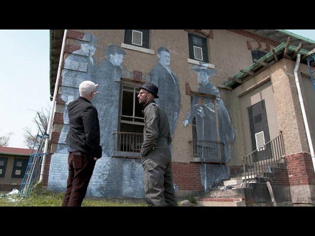 Artist's hidden message on Ellis Island