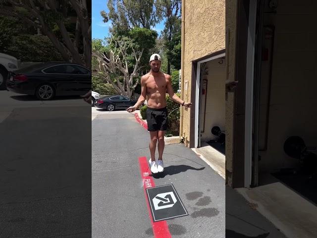 OUR FAVORITE SWIMMER MICHAEL ANDREW SHOWING OFF HIS ROPE WORK | FREVO | #shorts | Rx Smart Gear