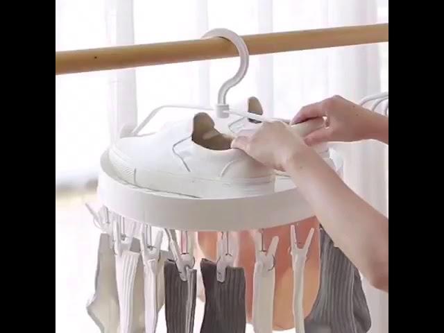 AIKIN Foldable Drying Rack With Clips