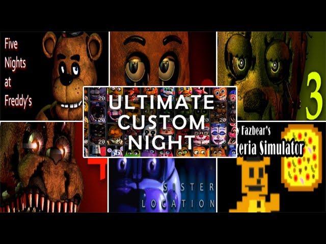 ALL FIVE NIGHTS AT FREDDY'S JUMPSCARES