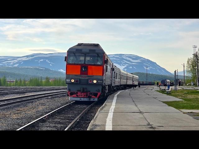 Harshest Arctic Railway | Polar Train from Vorkuta to Labytnangi