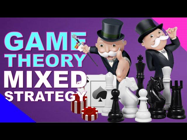 GAME THEORY: Mixed Strategy | Lecture Series #52 FREE Tutorial Operations Research | SO EASY!‍
