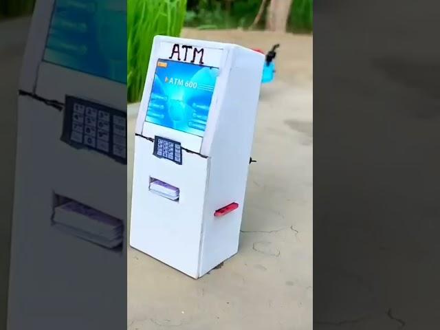 Amazing ATM card money machine