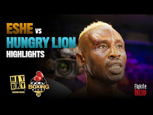 FULL HIGHLIGHTS | HAMMED 'ESHE' GANIYU VS YUSUF 'HUNGRY LION' OGUNBUNMI| GOTV BOXING NIGHT 31