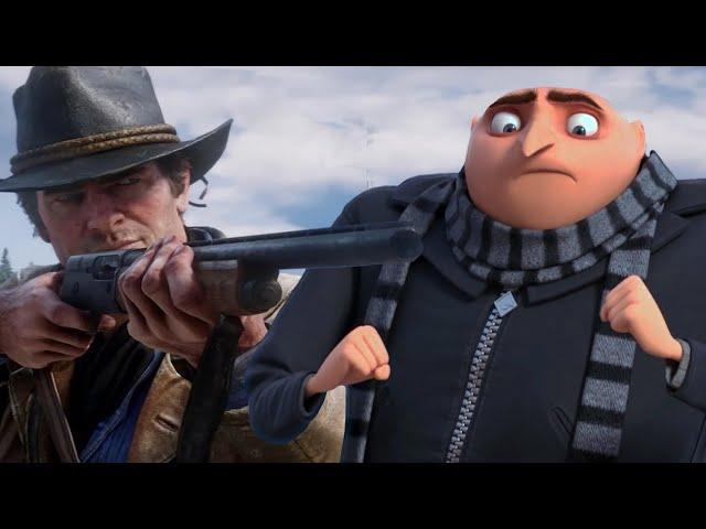 Gru Meets Arthur Morgan