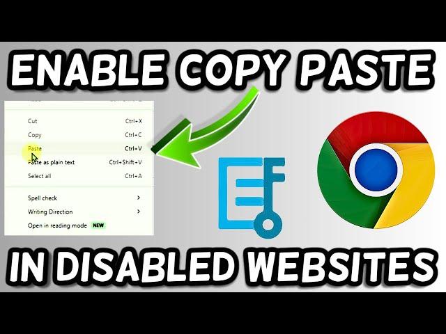 How to enable Copy Paste in Chrome! | Enable Copy Paste in disabled Websites