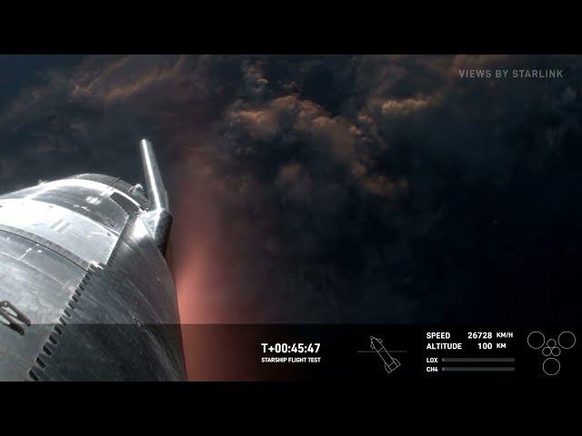 FULL REENTRY! SpaceX Starship Flight 4