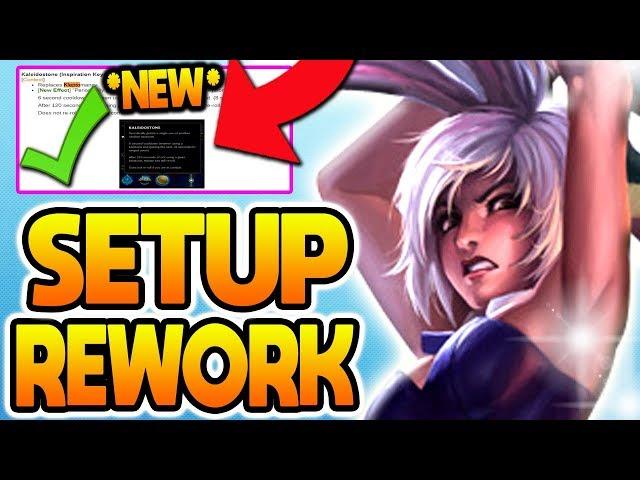 *NEW REWORK* RIVEN CAN NOW HAVE ALL-IN-ONE KEYSTONES! (riven runes guide) - League of Legends