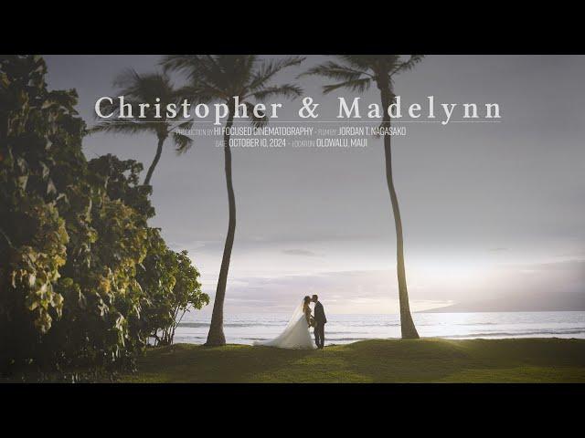 Olowalu Maui Wedding Film / Christopher and Madelynn / HI FOCUSED