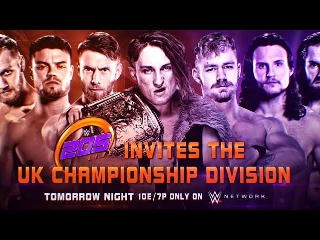 WWE 205 Live results (Nov. 7, 2017): The UK Championship division is here!