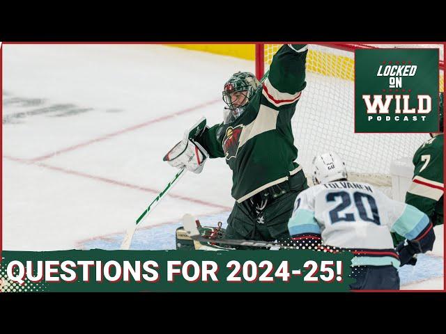 Unanswered Questions Ahead of the 2024-25 Season! #minnesotawild #mnwild #centraldivision