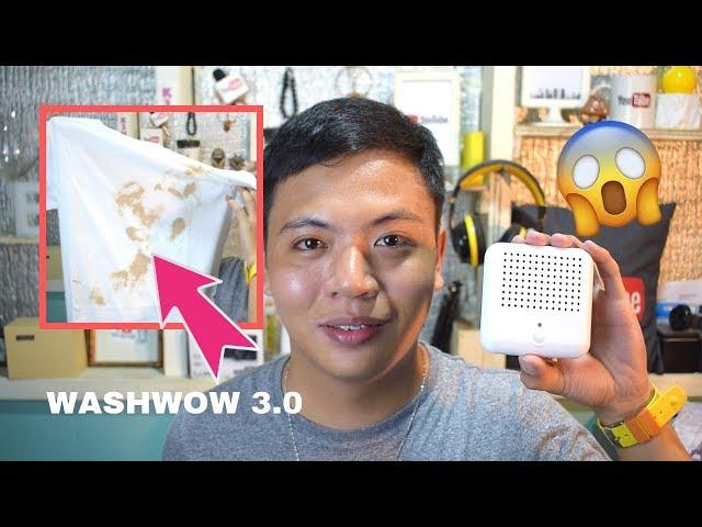 WASHWOW 3.0 Mini Wash & Disinfect Gadget Without Detergent Unboxing Review