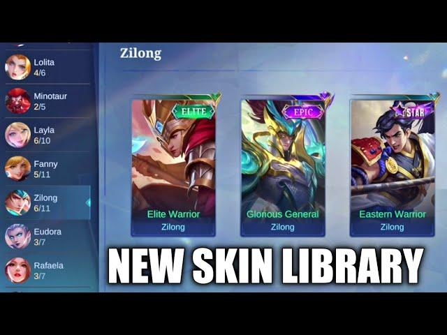 THIS LOOKS LIKE A SKIN LIBRARY OF MLBB