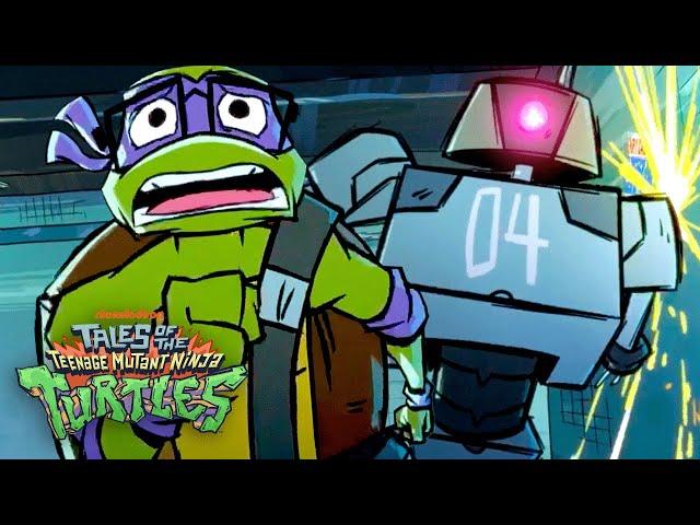 NEW SERIES: Tales of the Teenage Mutant Ninja Turtles | Donnie Runs for His LIFE!  | Full Scene