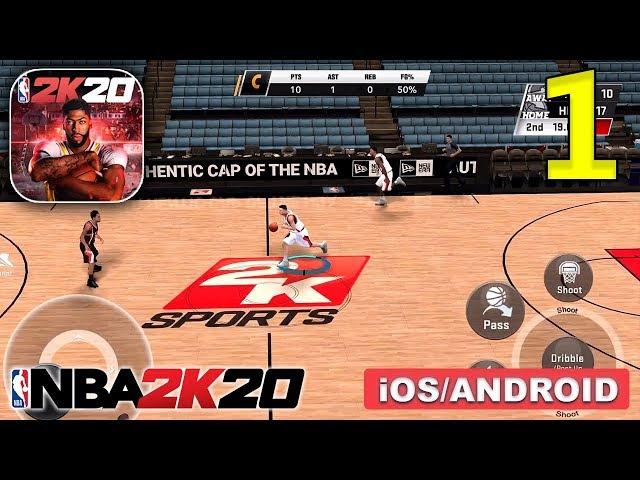 NBA 2K20 - Android/iOS Gameplay Walkthrough - Part 1