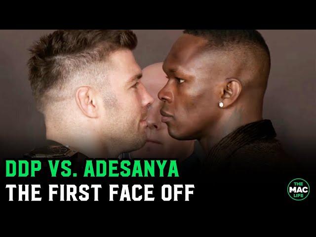 Dricus Du Plessis vs. Israel Adesanya INTENSE Face Off