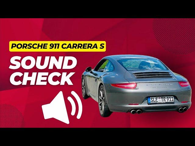 Porsche 911 Carrera S Sound: echter PORSCHE-Klang? SAGA im Check