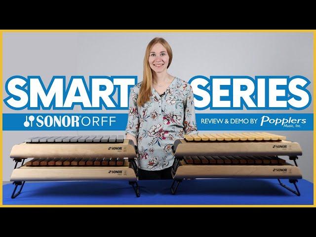 SONOR Orff Instruments, The SMART Series | Popplers Music Product Review with Playing Demonstration