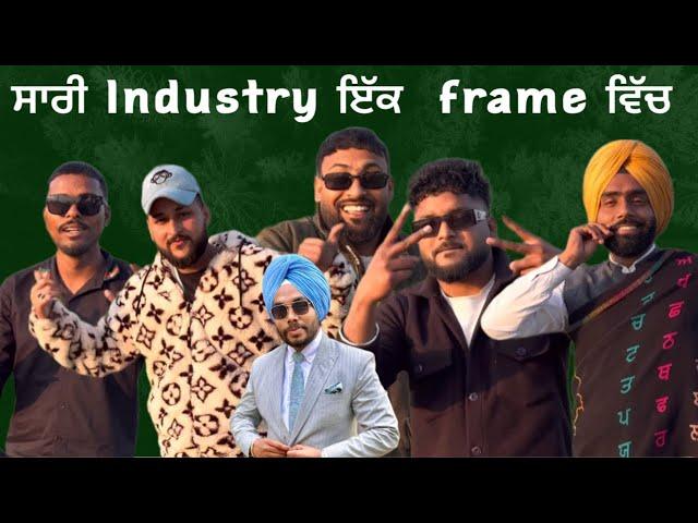 sari industy ik frame vich | Ammy virk , Garry sandhu , G khan , Khan Saab, Kaka | first Interview