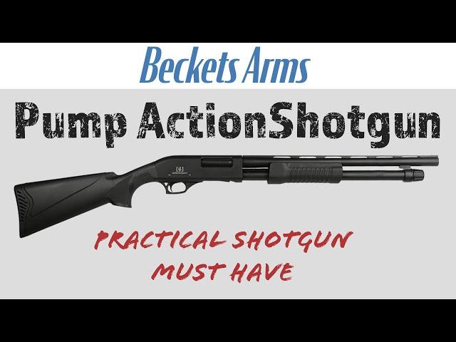 Pump action practical Shotgun