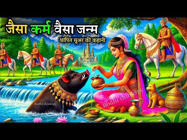 जैसा कर्म वैसा ही जन्म। कर्म के हिसाब से जन्म | Life Changing Motivational story | Bodhi thinkspy