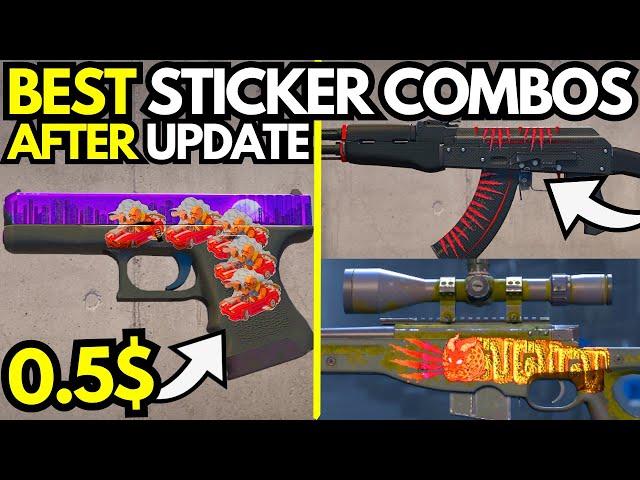 BEST BUDGET STICKER COMBOS in CS2 (Under $15 Sticker Crafts After NEW Update)