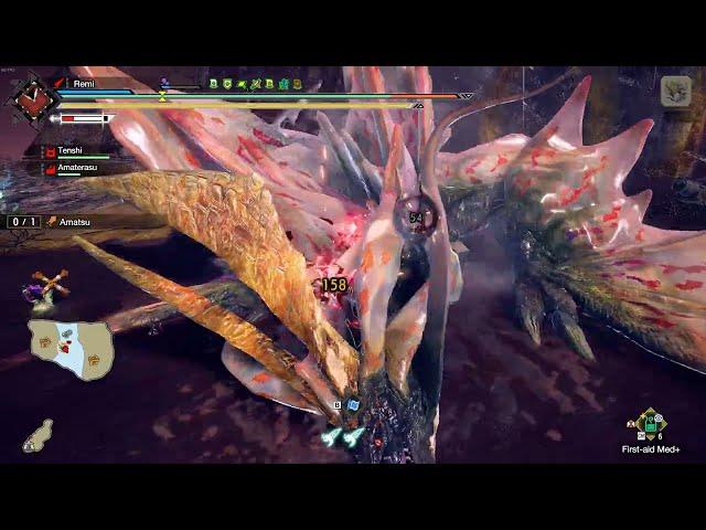 Monster Hunter Rise: Sunbreak | Amatsu Lance solo 6'32"11