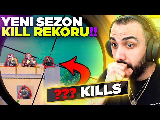 HAYATIMIN EN İYİ OYUNU!!  YENİ MODDA KILL REKORUMU KIRDIM!! | PUBG MOBILE