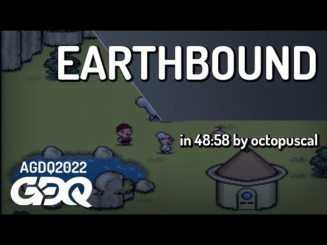 EarthBound by octopuscal in 48:58 - AGDQ 2022 Online