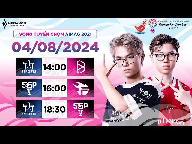 TDT vs BOX | SGP vs FPT | TDT vs SGP | VÒNG TUYỂN CHỌN AIMAG 2021 - LIÊN QUÂN MOBILE (NGÀY 04/08)