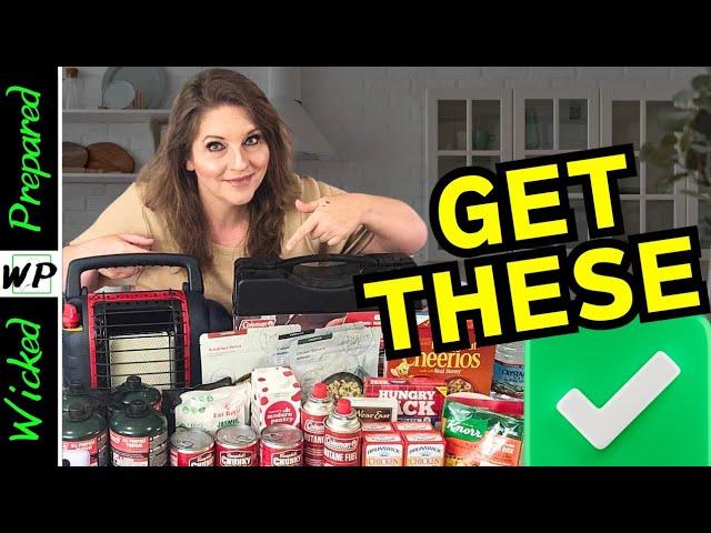 Simple Emergency Survival kit for New Preppers! Easy Prepping for SHTF on a Budget - Stockpile 2024