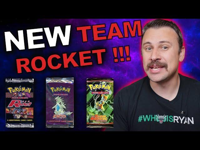 "THE GLORY OF TEAM ROCKET" New Pokemon Set Announcement