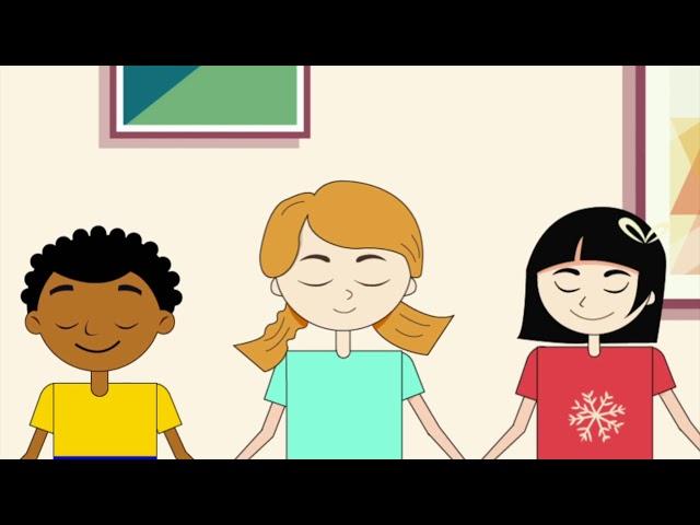 3 Minutes Peaceful Breaths: Mindful Breathing for Anxiety in Kids I Calmer classrooms