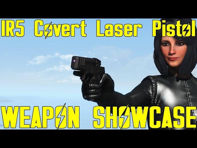 Fallout 4: IR5 Covert Laser Pistol - Weapon Mod Showcase