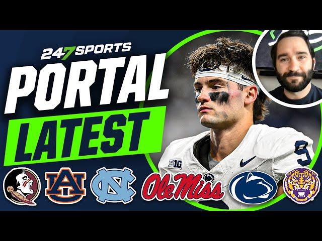 Latest College Football Transfer Portal Moves  | Penn State, LSU, Auburn, Ole Miss, North Carolina