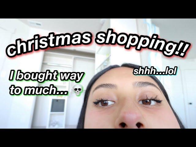 CHRISTMAS SHOPPING!! ️ & HOT CHOCOLATE BAR TOUR | honeybobabear