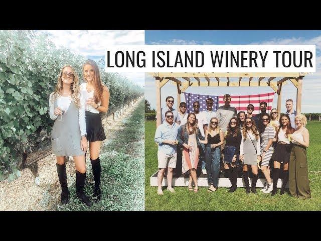 VLOG: WINE APPRECIATION DAY! The best wineries on Long Island | Molly J Curley