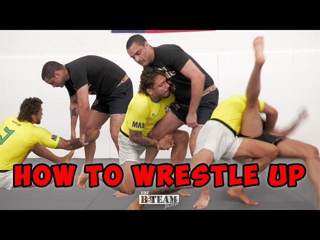 Wrestling-Up for Blue Belts | Nicky Rod B-Team Technique