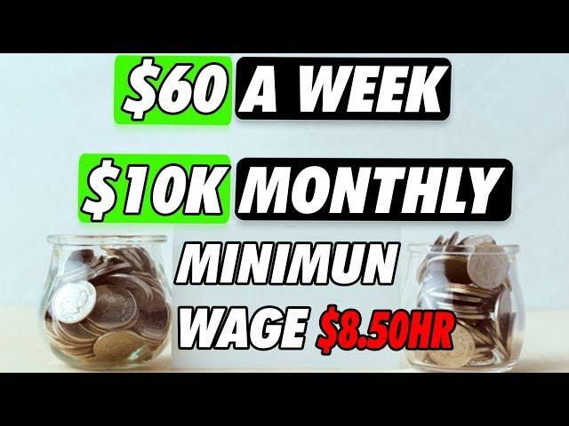 How to Save Money on Budget on Low Income | Minimum Wage