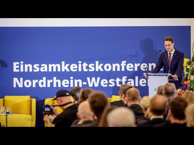Live: Einsamkeitskonferenz „Du+Wir=Eins. Nordrhein-Westfalen gegen Einsamkeit“