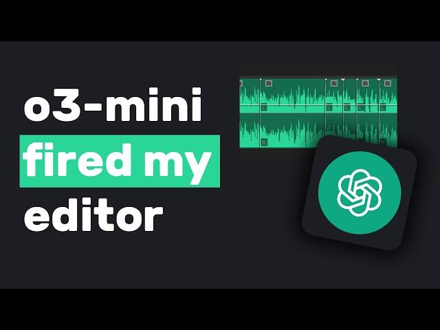 How I Automated Video Editing with AI (gpt-o3-mini-high) EASY