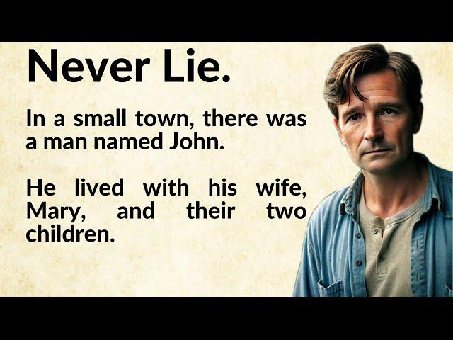 Never Lie | English Audiobook for Beginners (A1 Level) | Learn English through Stories 