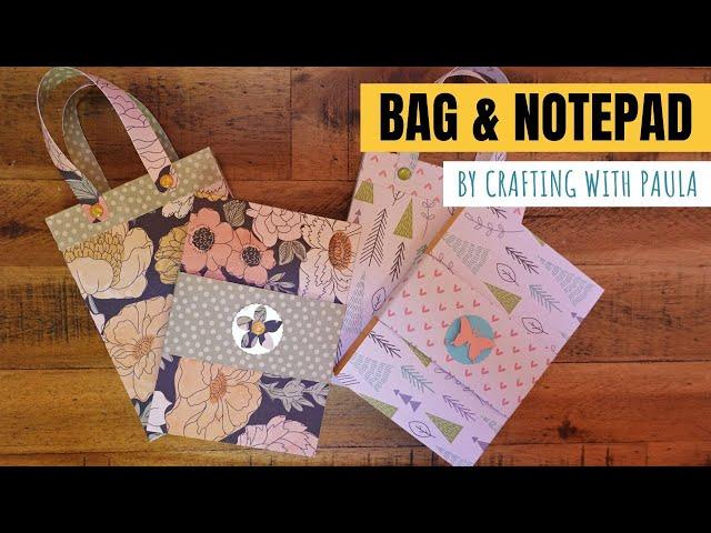 Bag and notepad duo tutorial