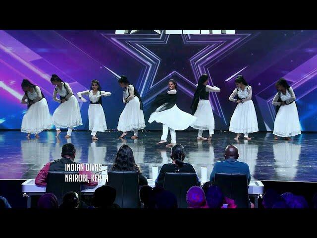 Indian Divas Perform on East Africa's Got Talent | Africa's Got Talent