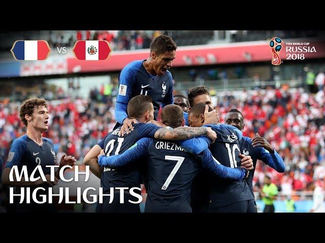 France v Peru | 2018 FIFA World Cup | Match Highlights