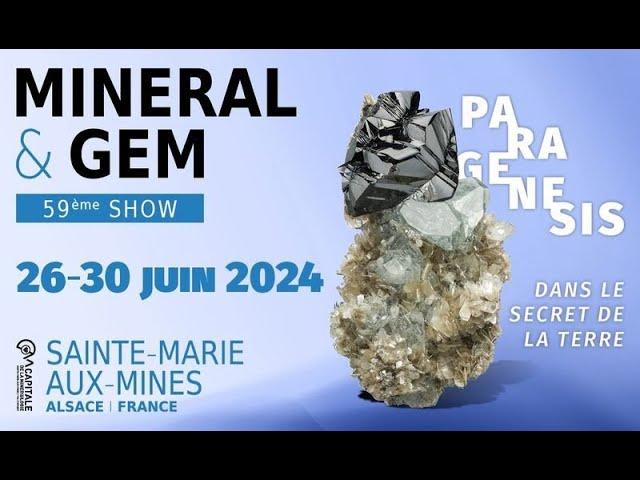 Sainte-Marie Aux-Mines | Mineral & Gem 59eme Show 2024 FULL VIDEO #mineralshow #gemshow #minerals