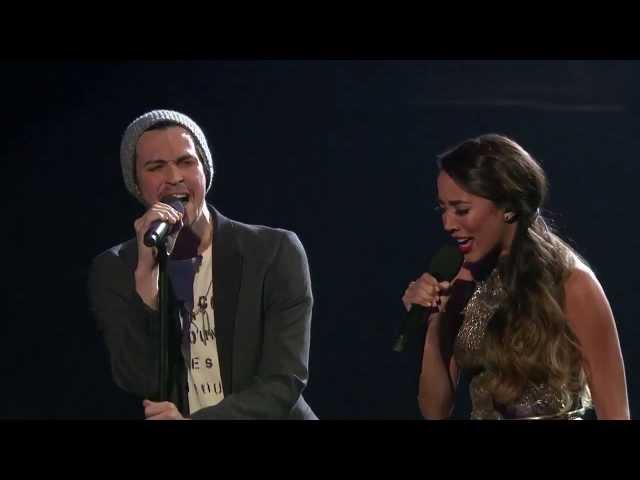 Alex & Sierra and Carlito Olivero Falling Slowly THE X FACTOR USA 2013