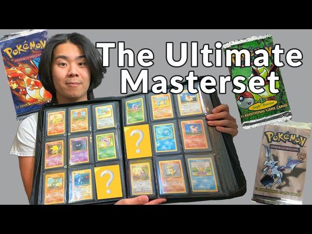 Completing a VINTAGE Pokemon Master Set!