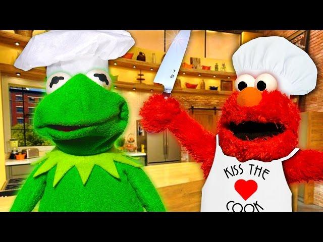 Kermit the Frog and Elmo's Cooking Show! - Kermit's Kitchen