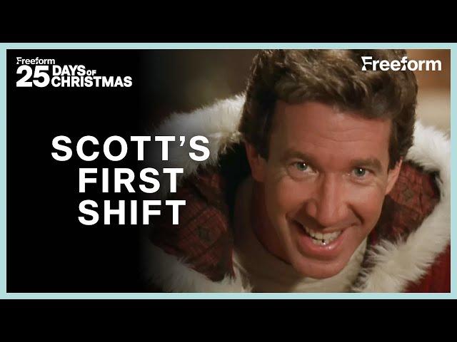 Scott's First Shift As Santa | The Santa Clause | Freeform